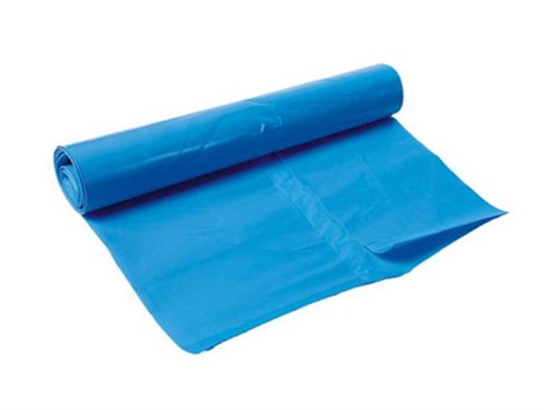 HDPE afvalzak 90x110 T25 blauw (15 rol x 20 stuks)
